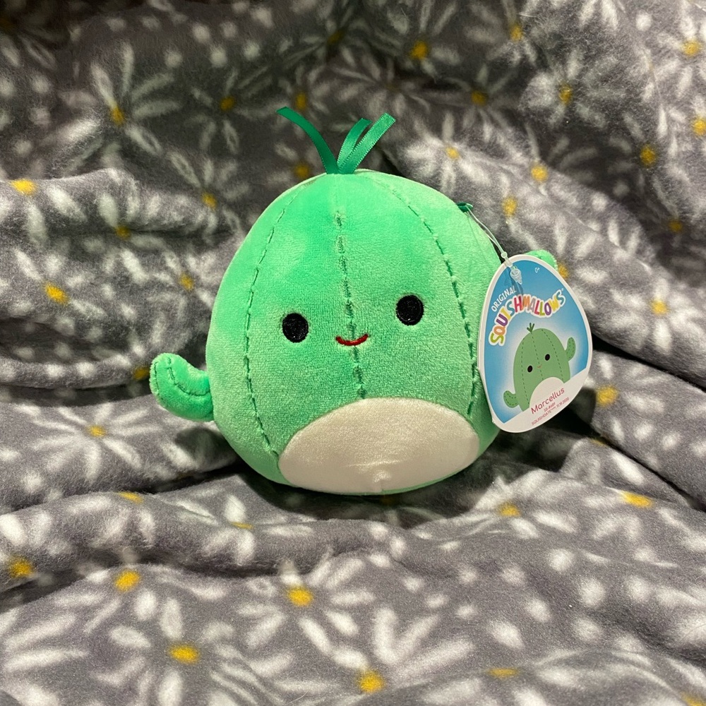 Squishmallows Marcellus Green Cactus Plush